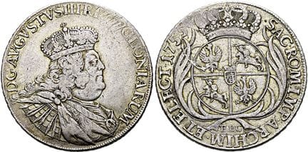 PIÈCES ET MÉDAILLES EUROPÉENNES. POLOGNE.  Frédéri