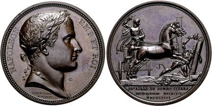 MONETE E MEDAGLIE EUROPEE. FRANCIA.  Napoleone I, 