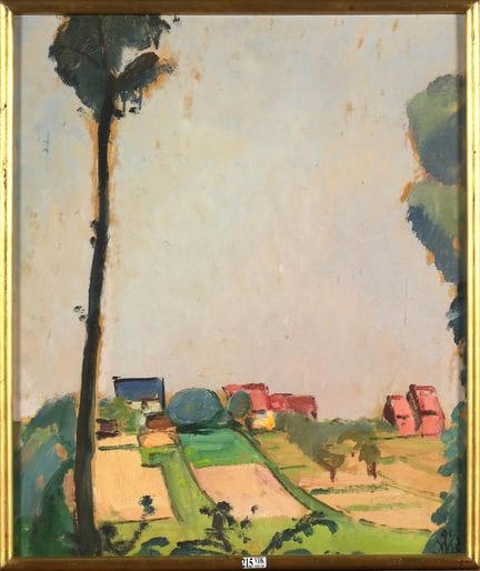 VANDEN EECKHOUDT Jean (1875 - 1946)
Óleo sobre tab