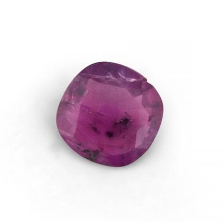 Zaffiro rosa violaceo (Purplish Pink) taglio a cus