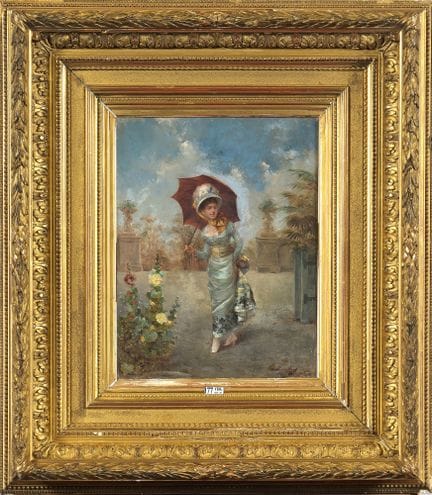 PUJOL DE GUASTAVINO, Clemente (1850–1905)
Oil on m