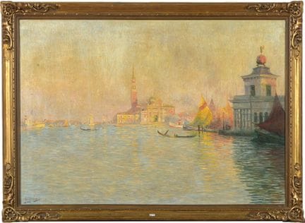 COPPENS, Omer (1864-1926)
Óleo sobre lienzo «Vista