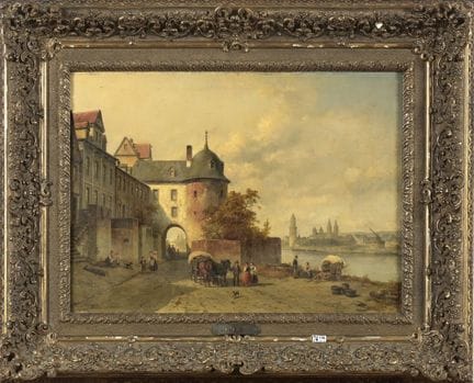 CARABAIN, Jacques François (1834–1933)
Oil on maho