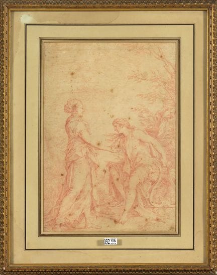 ROSA Salvator (1615 - 1673). Dopo.
"Apollo e la Si