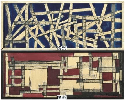 GLIBERT Jean (1938)
Coppia di acquerelli su carta 