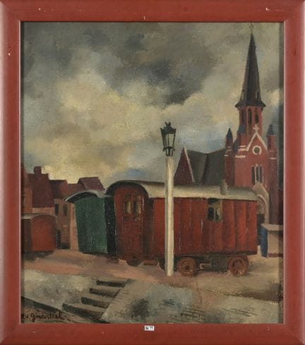 VAN GINDERTAEL, Roger (1899 - 1982)
Óleo sobre lie