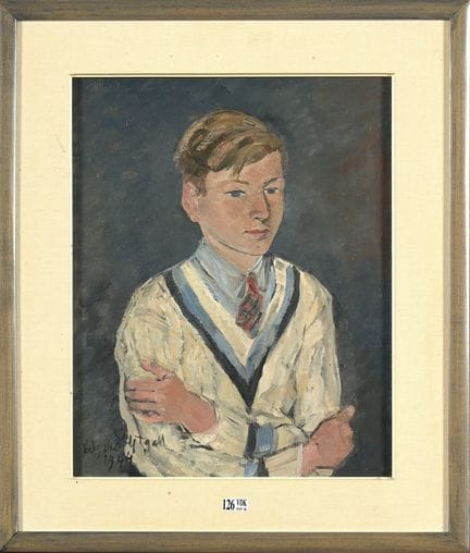 TYTGAT Edgard (1879 - 1957)
Óleo sobre lienzo «Jac