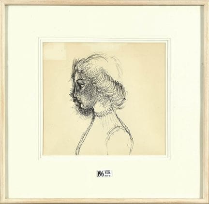 DELVAUX Paul (1897 - 1994)
Inchiostro di Cina su c