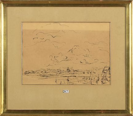 WOUTERS Rik (1882 - 1916)
Tusche auf Papier "Lands