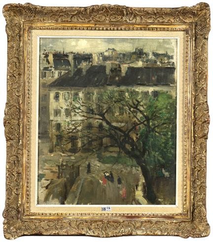 TOUSSAINT Fernand (1873 - 1956)
Óleo sobre lienzo 