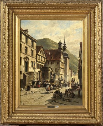 CARABAIN, Jacques François (1834–1933)
Oil on canv