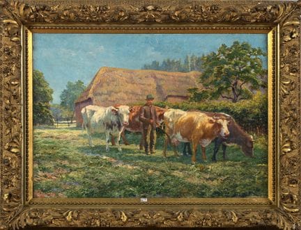 VAN CAUWELAERT, Emiel Jan (1860–1907)
Oil on canva