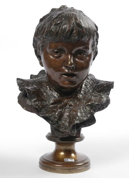 NAMUR Emile Jean Fr. (1852 - 1908)
"Busto di bambi