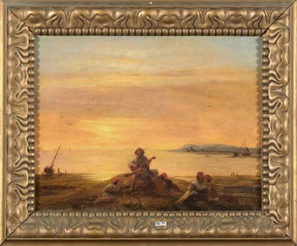 PORTAELS Jean-François (1818–1895)
Oil on paper mo