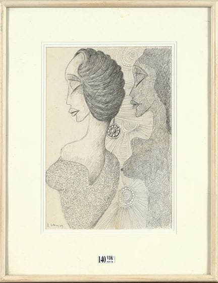 SIMON Armand (1906 - 1981)
Inchiostro nero su cart