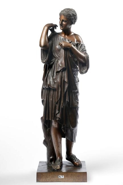 PRAXITELE (circa 395 - 326 a.C.). Da.
"Diana di Ga