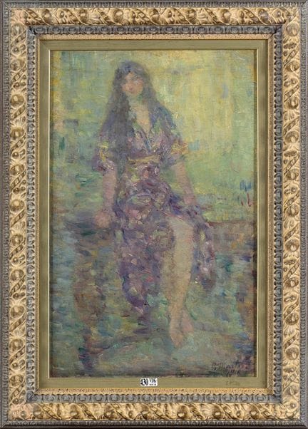 MARTEL Paul Jean (1879 - 1944)
Huile sur toile "Je