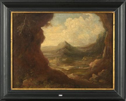 RICCI Marco (1676 - 1729). Attribuée à.
Huile sur 