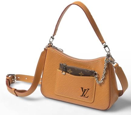 LOUIS VUITTON
Sac à main "Marelle" en cuir "Epi Go