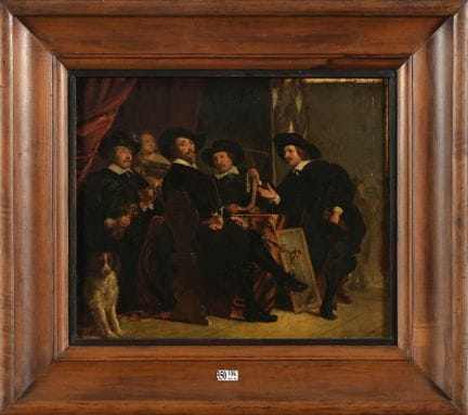 VAN DER HELST Bartholomeus (1613 - 1670). Suiveur 