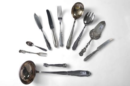 Besteckset für 12 Personen mit ca. 192 Teilen aus 