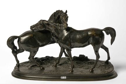 MENE Pierre-Jules (1810 - 1879)
"Accolade n. 2, Ta