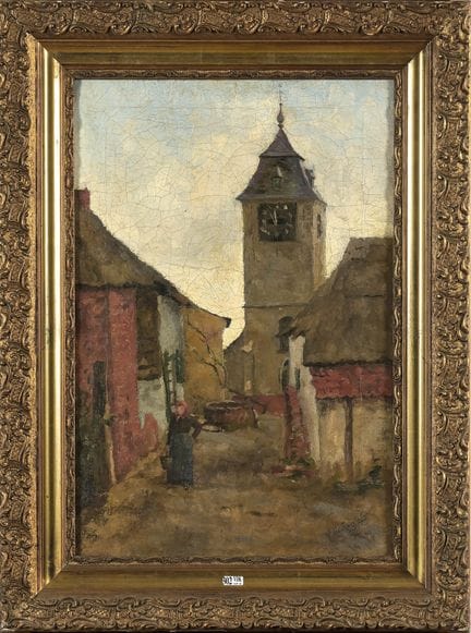 DE SAEDELEER Valérius (1867 - 1942)
Huile sur toil