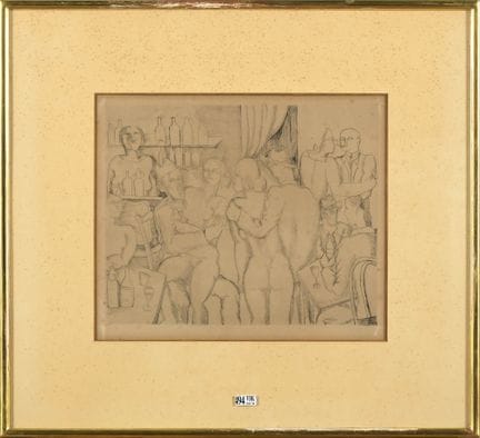 ZADKINE Ossip (1890–1967)
Radierung auf Papier „La