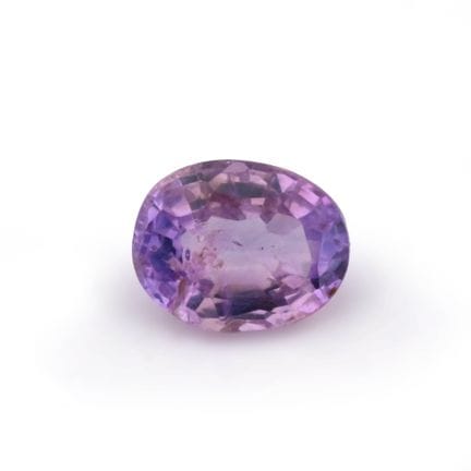 Farbwechsel-Saphir (rosa-violett bis violett-rosa)
