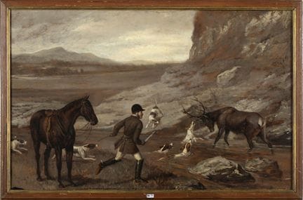 ANSDELL Richard (1815 - 1885). Attribuée à.
Huile 