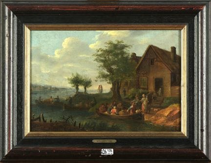 BOUDEWYNS Adriaen Frans (1644 - 1719)
Huile sur to