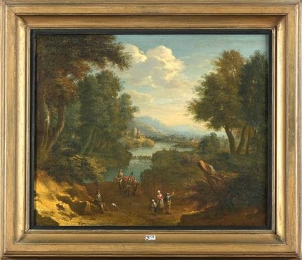 ZAIS Giuseppe (1709 - 1784). Attribuée à.
Huile su