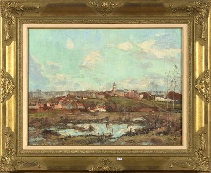 LEDUC Paul (1876 - 1943)
Huile sur toile marouflée