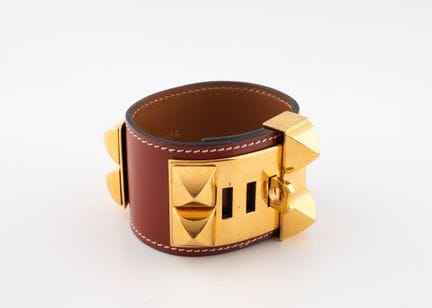 HERMES, Paris
Bracelet modèle Collier de Chien.
En