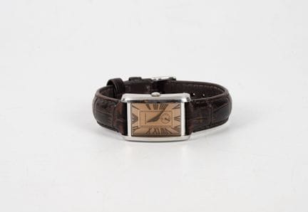 EMPORIO ARMANI
Men's wristwatch.
Rectangular silve