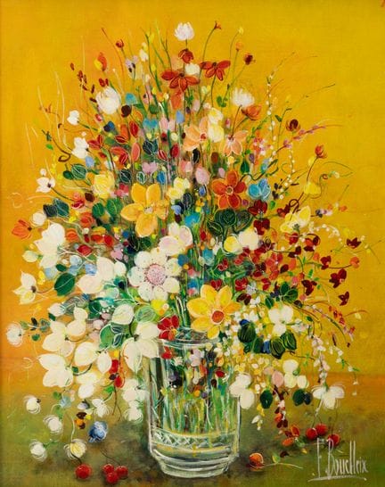 François BOUCHEIX (1940)
Fleurs imaginaires au pri