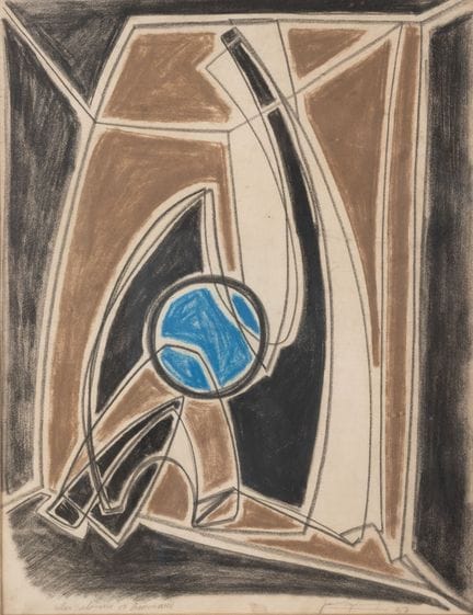 École du XXème siècle
Les pèlerins d'Emmaüs, 1947.