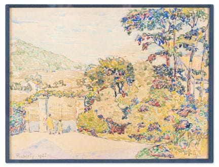 André Félix ROBERTY (1877-1963)
Le retour du potag
