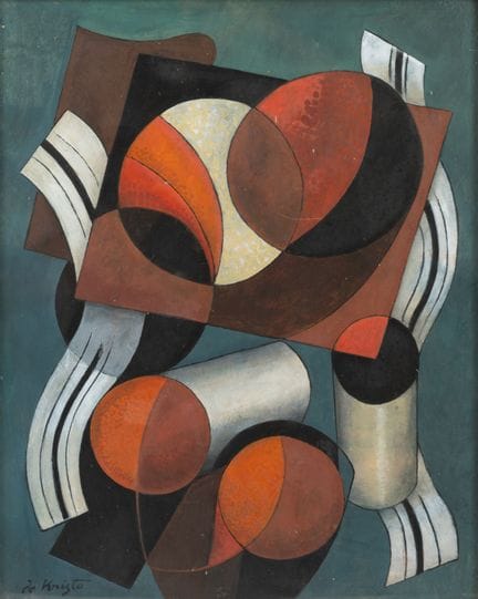 Bela DE KRISTO (1920-2006)
Sans titre.
Gouache sur