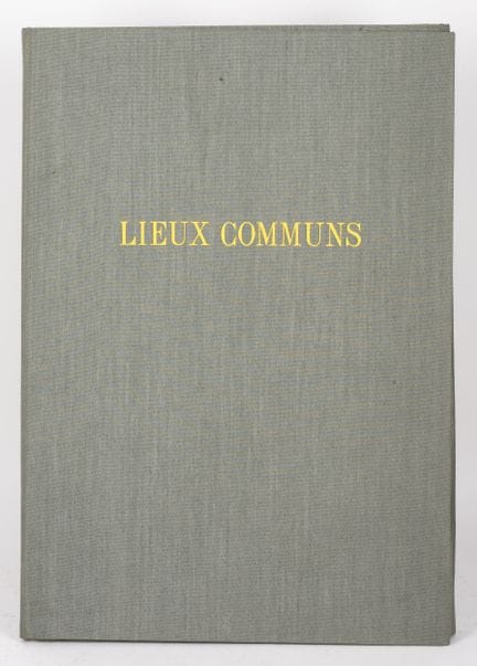 IOLAS, Alexandre & Max ERNST
Lieux communs 1971 Pa