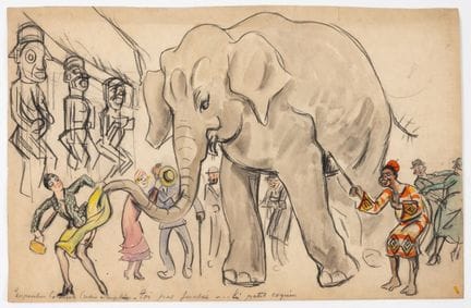 Fernand FERNEL (1872-1934)
Exposition Coloniale, s