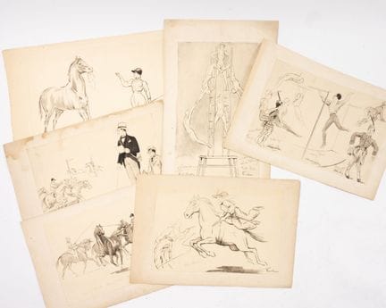 D'après Fernand FERNEL (1872-1934)
Lot de 6 gravur