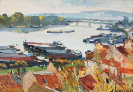 Léon GAMBIER (1917-2007)
Conflans-Sainte-Honorine.
