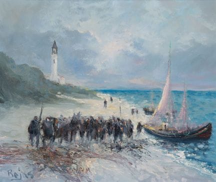 RAJAS (XXème siècle)
Rassemblement à marée basse s