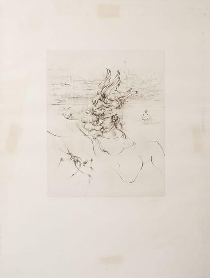 Hans BELLMER (1902-1975)
Les chants de Maldoror.
E