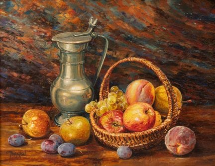 Michel GUEDRON (1937-2012)
Nature morte aux fruits