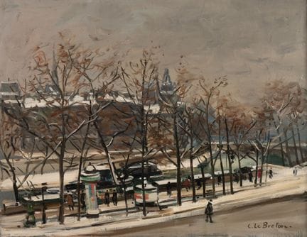 Constant LE BRETON (1895-1985)
Paris, quai de Sein