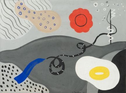 Emile PESCHER (1911-1971)
Sans titre, 1937.
Gouach