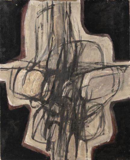 Istvan FISCH (1922-2007)
Senza titolo, 1965.
Tecni