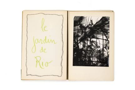 Lucien CLERGUE (1934-2014)
Le jardin de Rio, 1963.